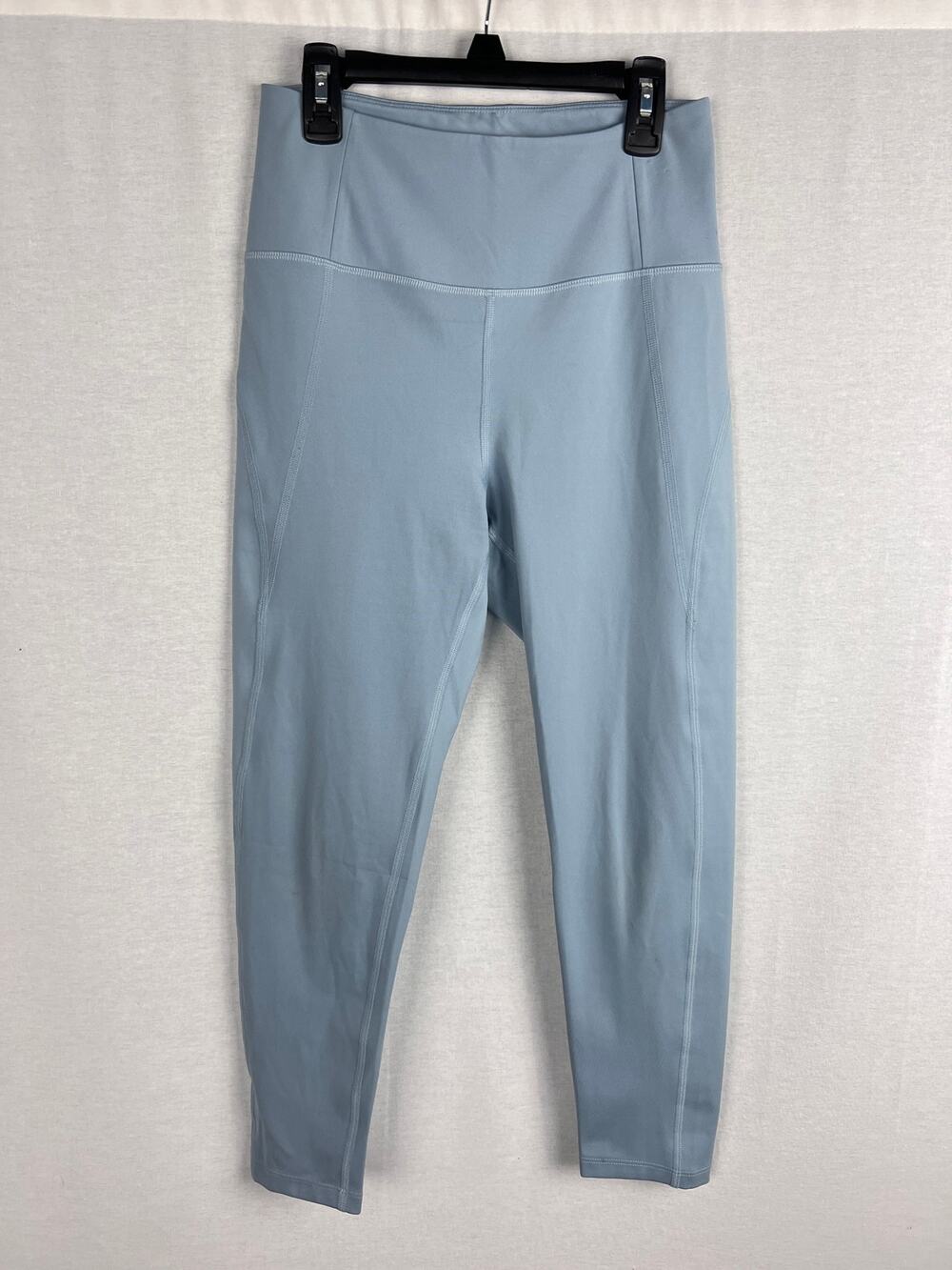 Girlfriend Collective Leggings Compressive High Rise Blue Athletic Run Workout